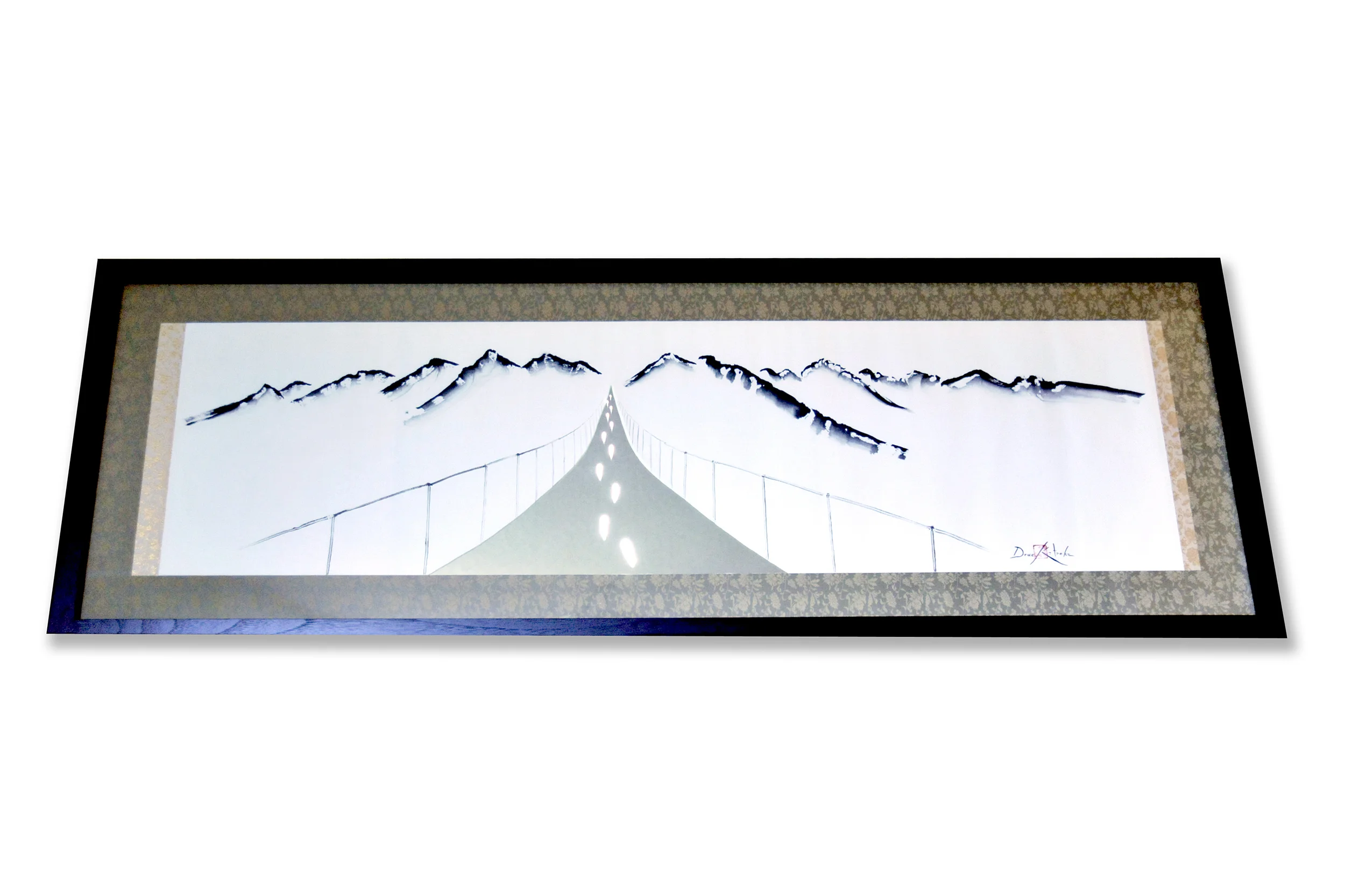 Footsteps in the Snow — reflective work