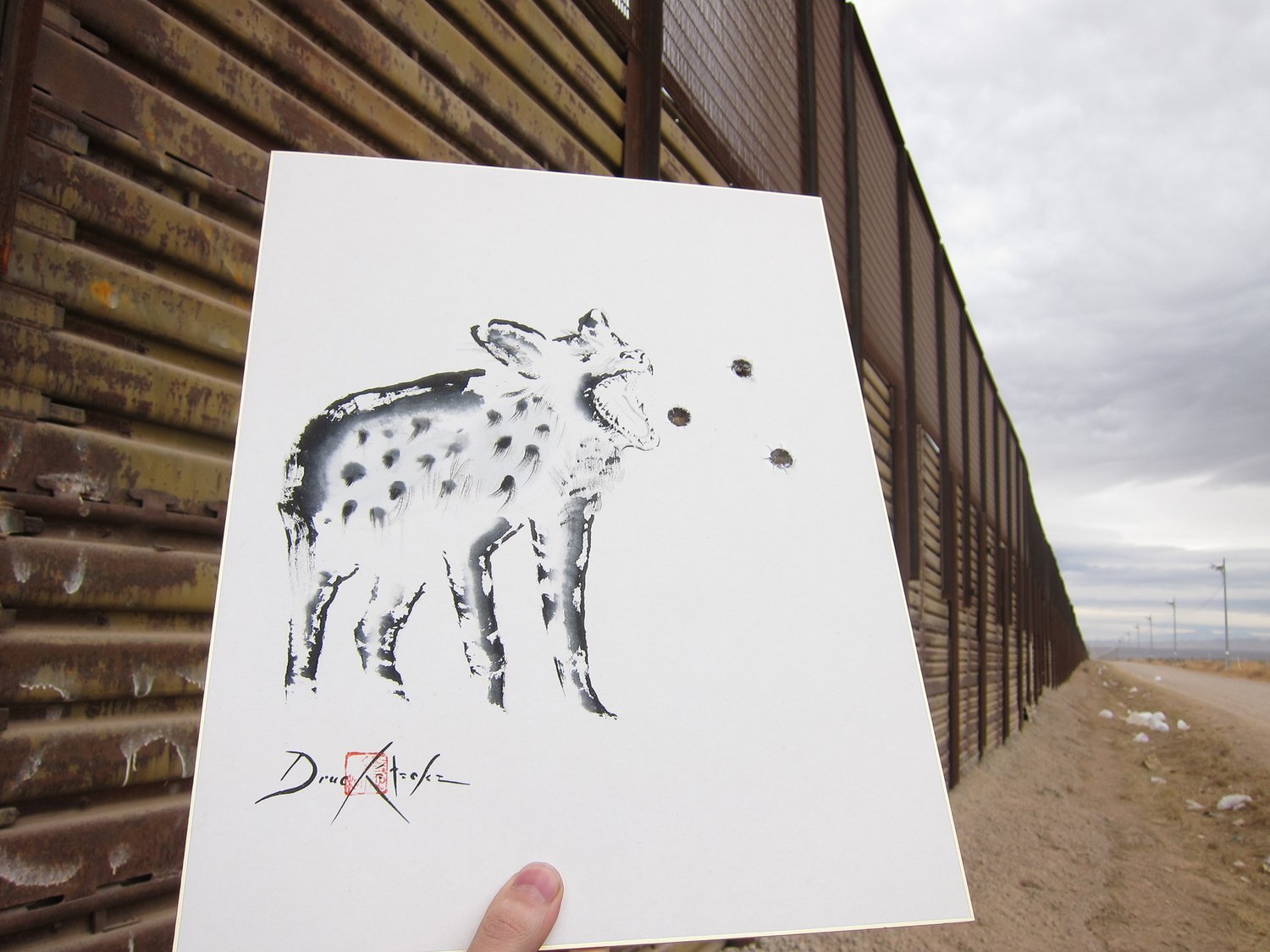 The Border, Wounded Paintings