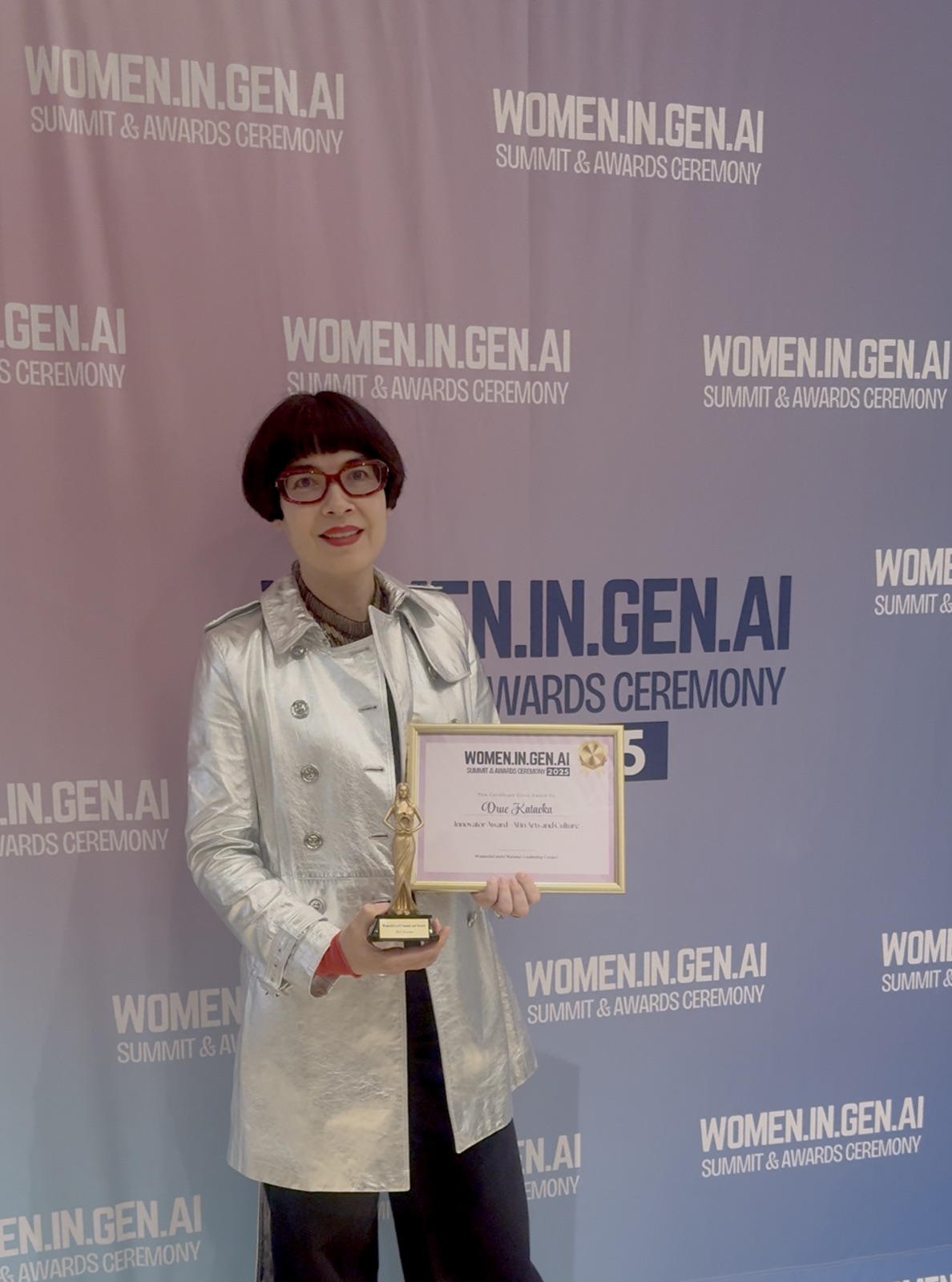 2025 Women in GenAI Artificial Intelligence Innovator Award