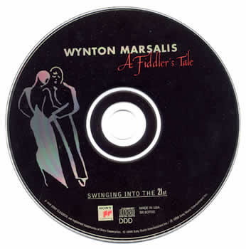 Wynton Marsalis, A Fiddler's Tale  CD Artwork