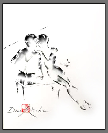 Painting of Jazz Pianist and Vocalist  "Midnight in Manhattan"