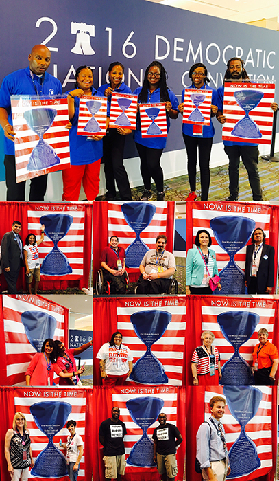 Delegates & Supporters - Now Is The Time @ The DNC