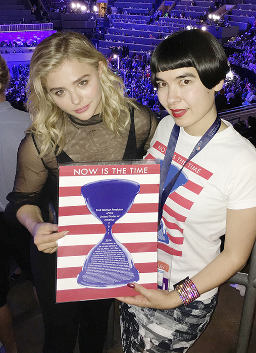 Chloe Moretz Now Is The Time @ The DNC