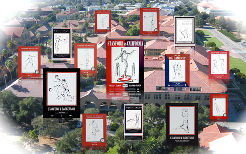 Stanford Sports Art Prints