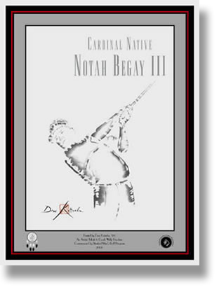 Portrait of Notah Begay III, Golfer  Commissioned by Stanford Athletic Department