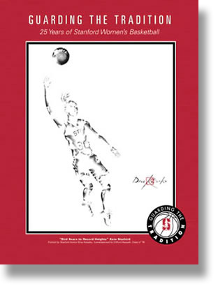 Portrait of Kate Starbird  Stanford Women's Basketball