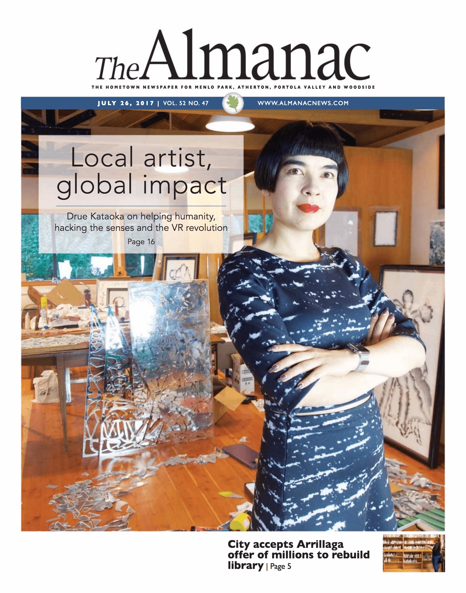 COVER Almanac: Local Artist, Global Impact Drue Kataoka on helping humanity, hacking the senses and the VR revolution