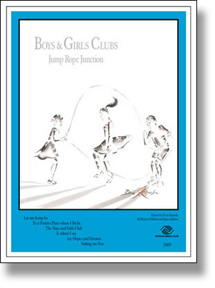 Print for the Boys & Girls Clubs of America  "Jump Rope Junction"